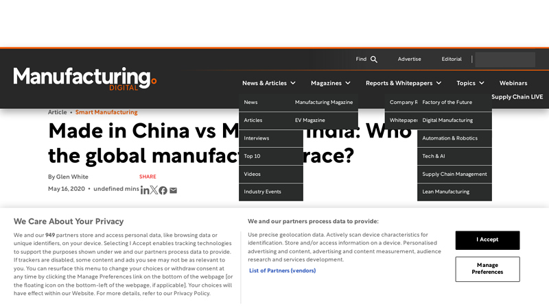Made in China vs Made in India