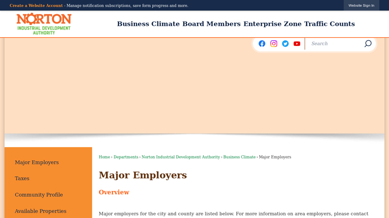 Major Employers