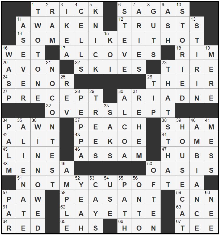 Major metals manufacturer Crossword Clue