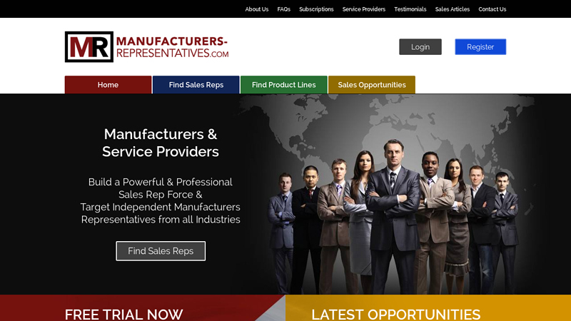Manufacturer Rep & Independent Sales Rep Opportunities ...