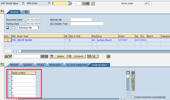 Serial Number Search industry insight