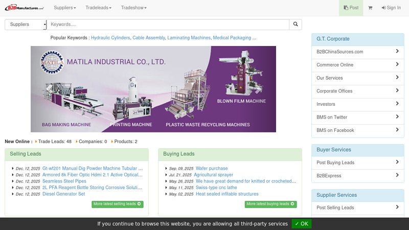 Manufacturers Directory for Taiwan & China Manufacturers, Suppliers