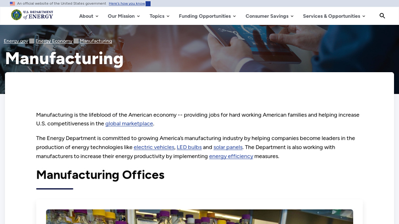 Manufacturing