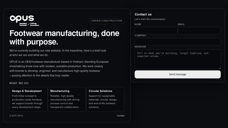 Manufacturing