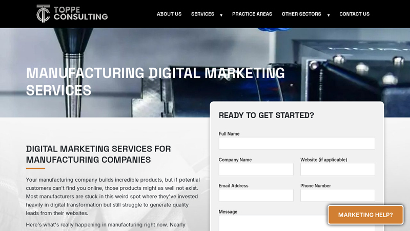Manufacturing Digital Marketing Services