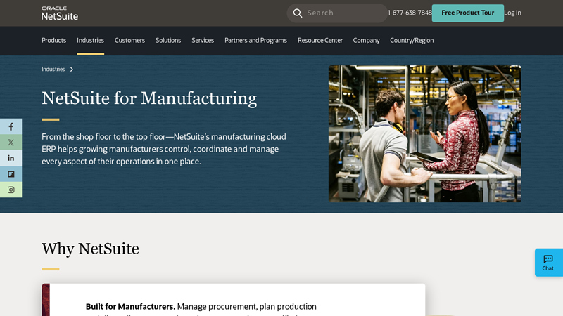 Manufacturing ERP & Management Software