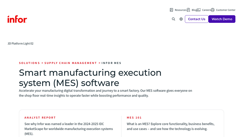Manufacturing Execution System