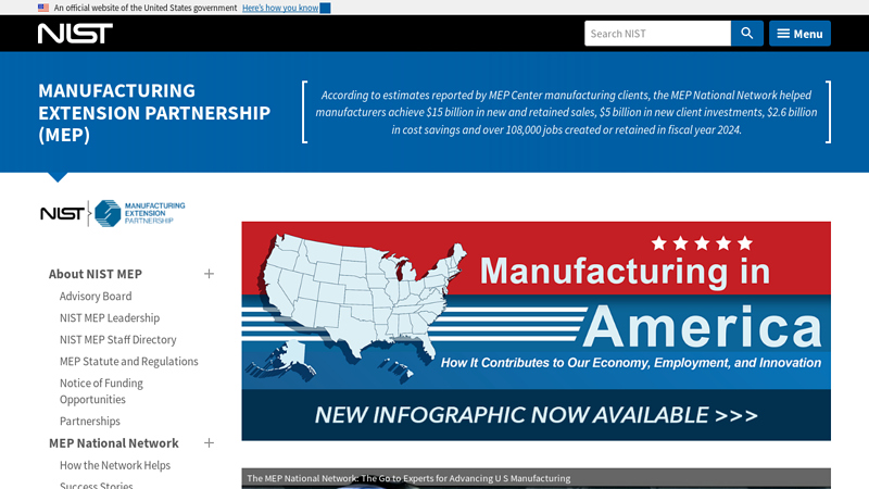 Manufacturing Extension Partnership (MEP)