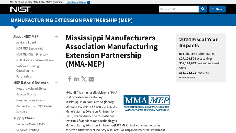 Manufacturing Extension Partnership (MEP)