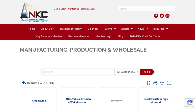 Manufacturing, Production & Wholesale QuickLink Category