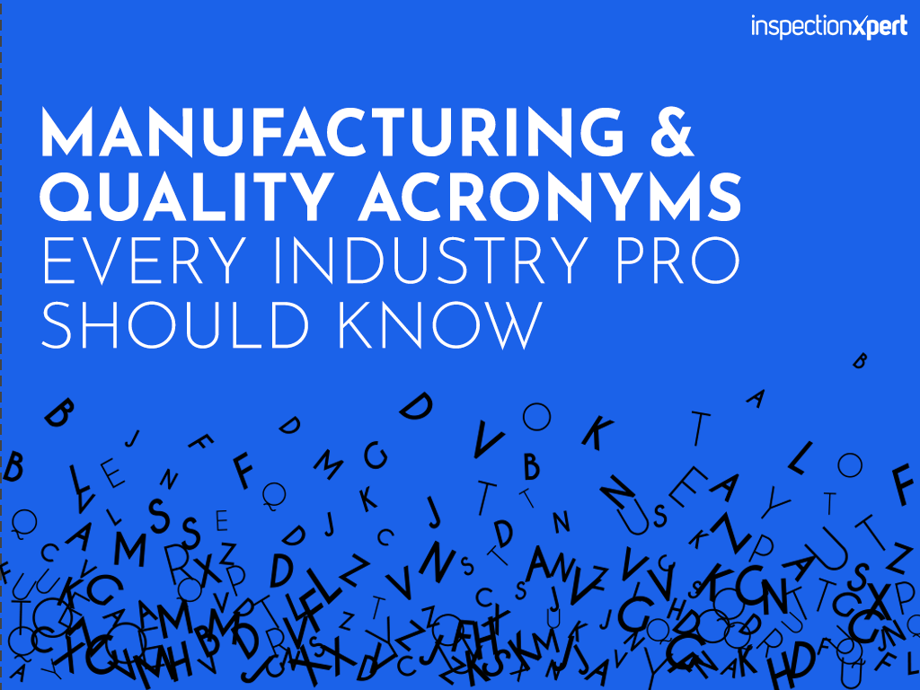 Manufacturing & Quality Acronyms & Abbreviations Every Industry ...