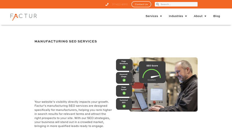 Manufacturing SEO Services