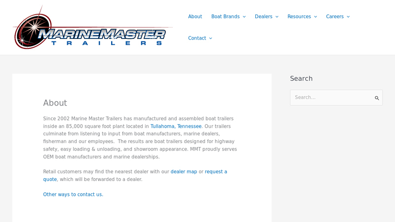 Marine Master Trailers