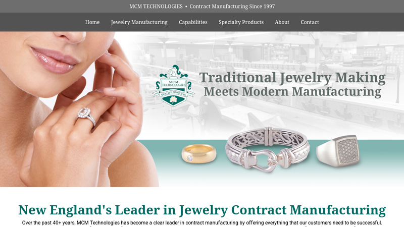 MCM Technologies Contract Fine Fashion Jewelry Manufacturer ...