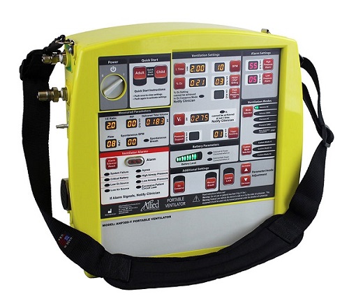 Medical ventilators, accessories and consumables for critical care