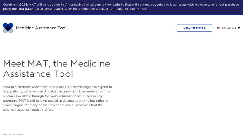 Medicine Assistance Tool