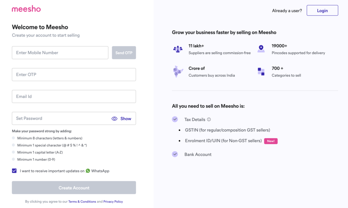 Meesho  Panel industry insight