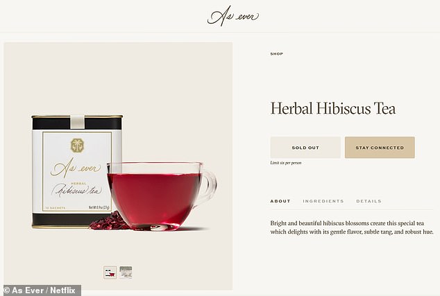 Meghan Markle As Ever Tea industry insight