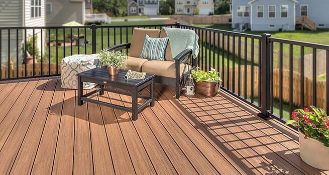 Metal Deck Railing