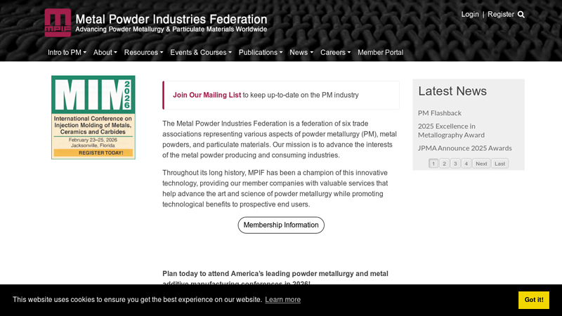 Metal Powder Industries Federation