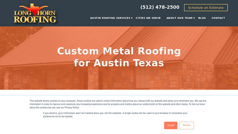 Metal Roofing Austin TX