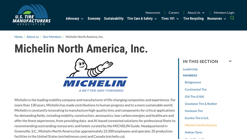 Michelin North America, Inc.