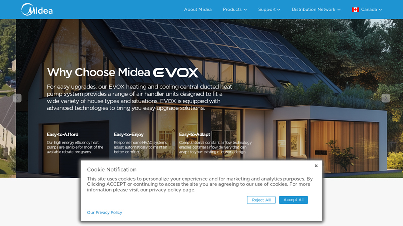 Midea HVAC-Residential Heating & Cooling Solutions