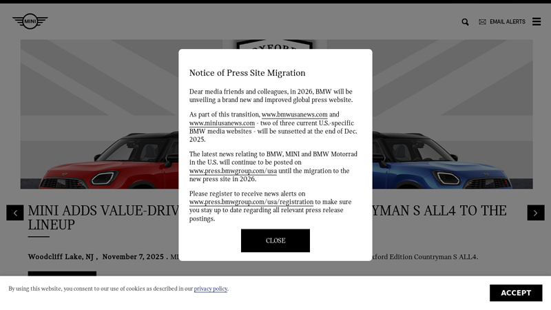 MINI USA News