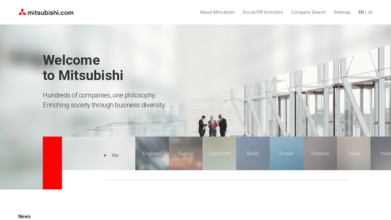 mitsubishi.com Mitsubishi Companies