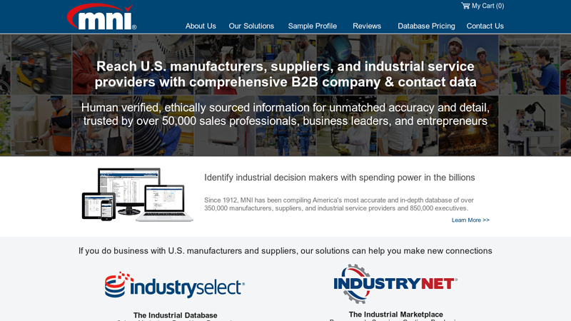 MNI® Industrial Databases