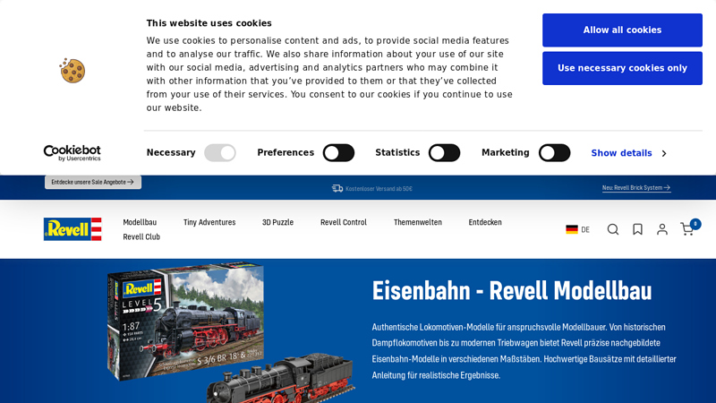 Model railway: detailed trains & locomotives