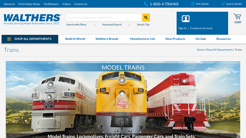 Model trains