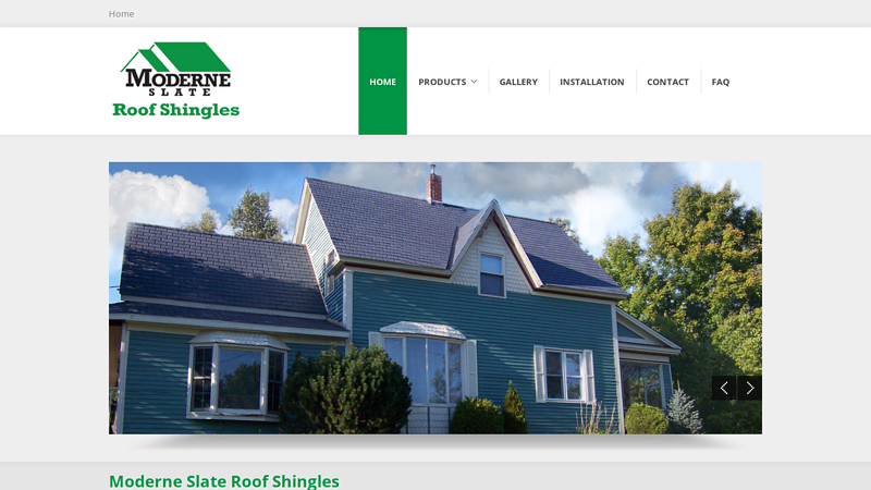 Moderne Slate Synthetic Roof