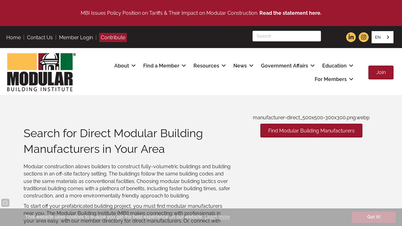 Modular Construction Manufacturers