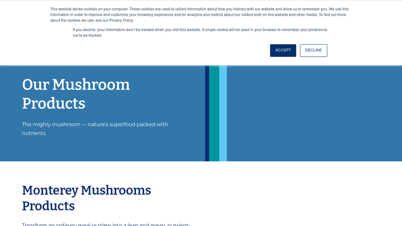 Monterey Mushrooms Products