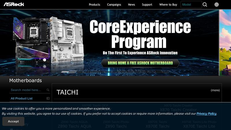 Motherboards