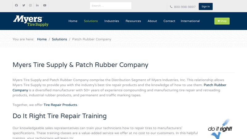 Myers Tire Supply & Patch Rubber Company
