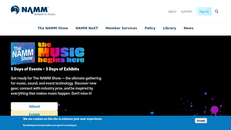 NAMM – Believe in Music
