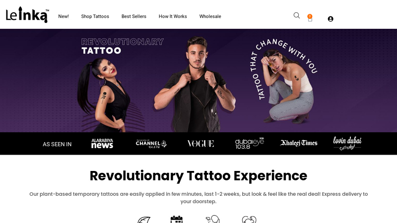 Natural Two Week Tattoos