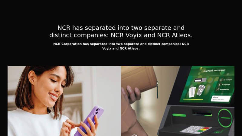 NCR Voyix and NCR Atleos
