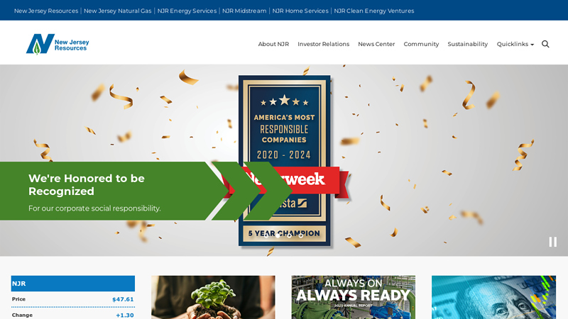 New Jersey Resources (NJR)