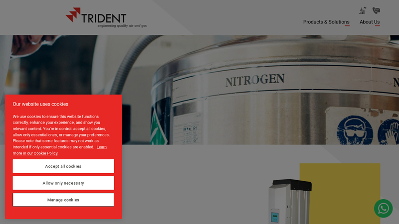 Nitrogen gas generator Systems manufacturers and supplier