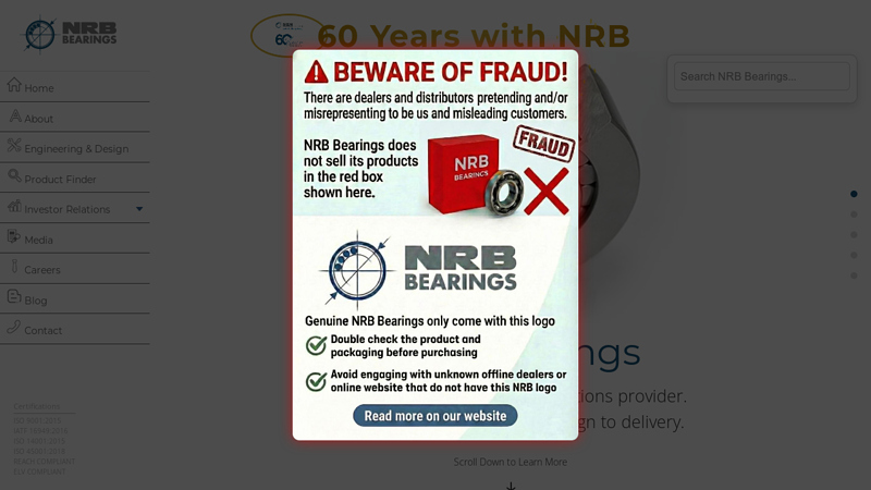 NRB Bearing