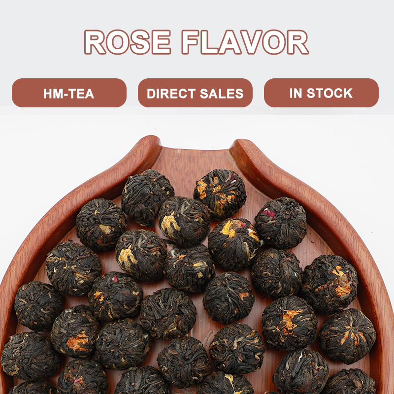 OEM & ODM Wholesale Fujian Rose Flavor Flower Ball Tea Exporter