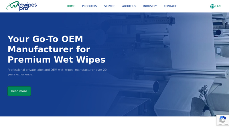 OEM & Private Label Wet Wipes Manufacturer