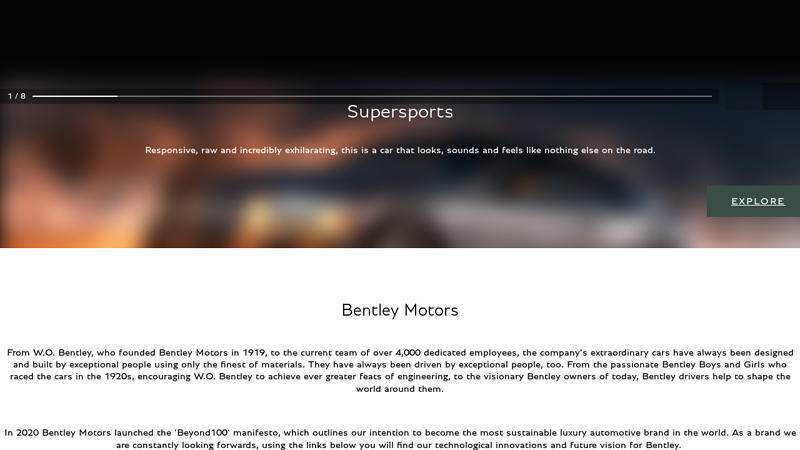 Official Bentley Motors