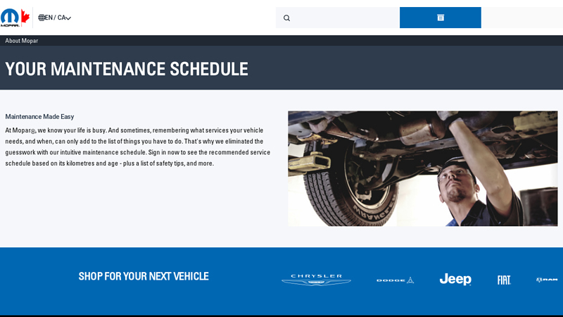 Official Mopar Site