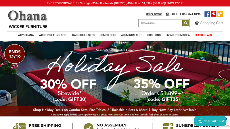 Ohana Wicker Furniture: All-Weather Outdoor Furniture