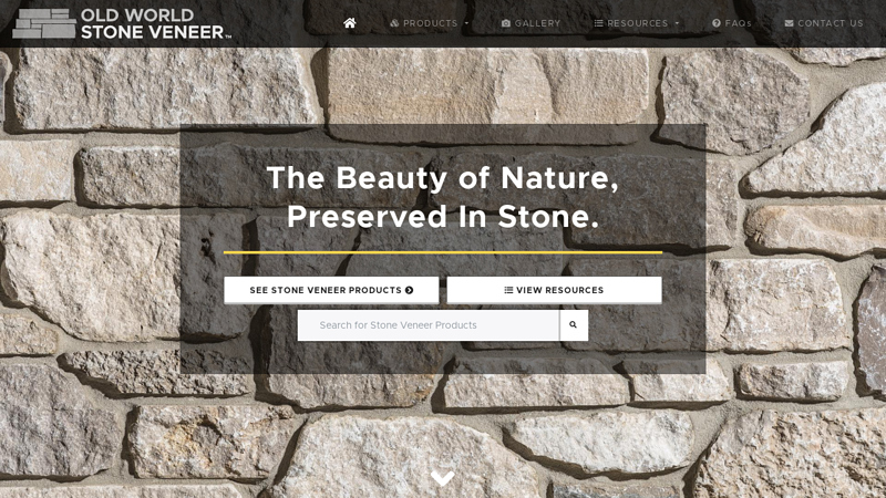 Old World Stone Veneer