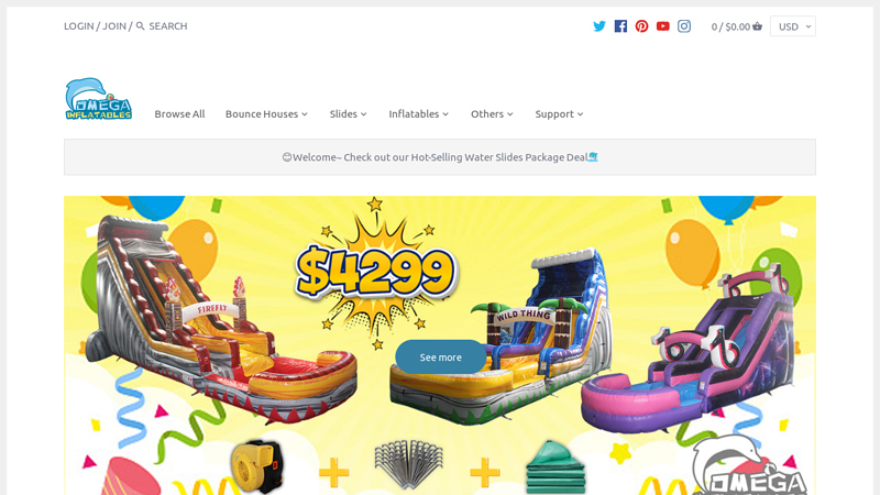 OMEGA INFLATABLES FACTORY